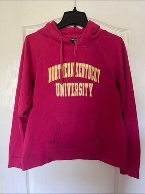 Champion Women's Fuchsia Northern Kentucky University Hoodie